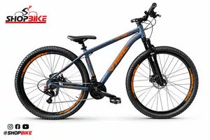 Bicicleta A29 Vibe Shimano 21v Azul Petroleo/Laranja