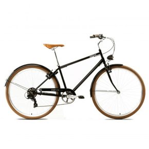 Bicicleta Groove Cosmopolitan Aro 700 Tourney 7v 2023 Preto