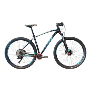 Bicicleta Aro 29 Oggi Big Wheel 7.2 Absolute 12v Preto e Azul - Seminova