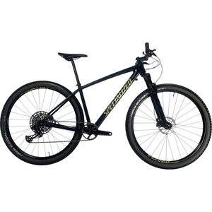 Bicicleta Aro 29 Specialized Epic HT Comp Carbon GX 12v T-17 Azul-Seminova