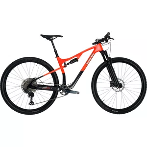 Bicicleta Caloi Elite FS Aro 29 XT 12v T-17 Vermelha e Preta - Seminova