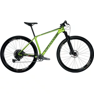 Bicicleta Cannondale FSI Carbon Aro 29 GX 12v Verde e Preto - Seminova