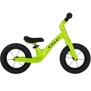 Bicicleta Colli Aro 12 Balance Amarelo Neon e preto