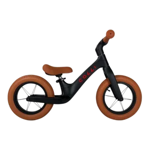 Bicicleta Colli  Aro 12 Balance Preto Fosco e Marron