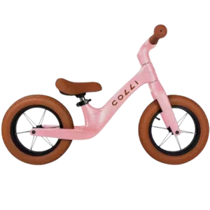 Bicicleta Colli Aro 12 Balance Rosa e Marron