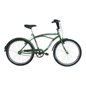 Bicicleta Dalannio Beach Retrô Aro 26 Masculino Verde