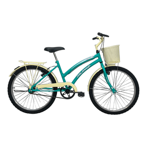 Bicicleta Dalannio Susi Retro Aro 24 Azul Turquesaㅤㅤㅤㅤㅤ