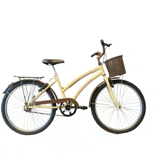 Bicicleta Dalannio Susi Retro Aro 24 Bege