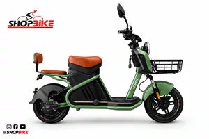 Bicicleta eletrica a10 duos e-trek 48v 1000w verde