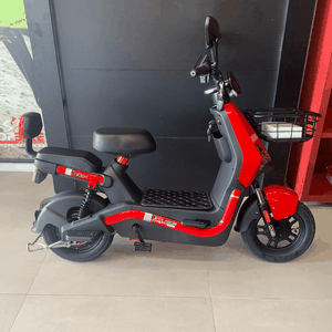 Bicicleta Elétrica Duos Eko-7 600w Aro 12 48v Vermelhoㅤ