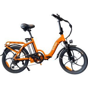 Bicicleta Elétrica Ultramoove Cancun Aro 14 Tourney 7V Laranja