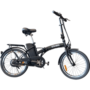 Bicicleta Elétrica Ultramoove Santorini R7 Aro 20 Tourney 7v Preta