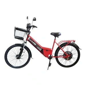 Bicicleta Eletrica A26 Duos 2026 Confort vermelho