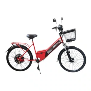 Bicicleta Eletrica A26 Duos 2026 Confort vermelho