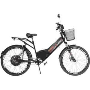 Bicicleta Eletrica Aro 26 Duos Full Preto