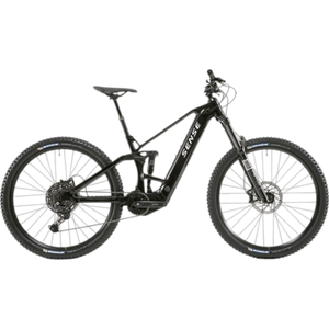 Bicicleta Elétrica Aro 29 Sense Exalt E-trail Al Sport Forty 5 Cues 11v t-15 Preto e Alumínio