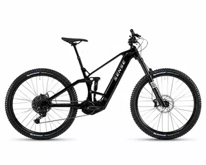 Bicicleta Elétrica Aro 29 Sense Exalt E-trail Al Sport Forty 5 Cues 11v Preto e Alumínio