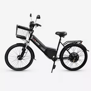 Bicicleta Elétrica Duos Confort 800 Watts Preto