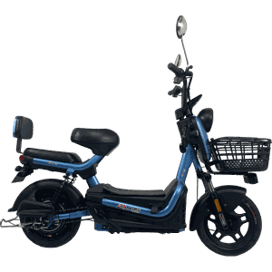 Bicicleta Elétrica Duos Eko-5 Aro 14 500 Watts Azulㅤㅤㅤㅤ