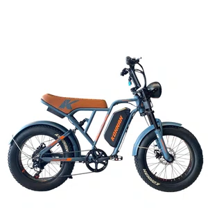 Bicicleta Eletrica Konnan Full Cinza e Laranja 750Wㅤㅤㅤㅤㅤㅤ