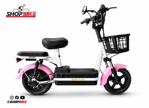 Bicicleta Eletrica A10 Pop Lítio 800W Rosa