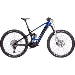 Bicicleta Elétrica Sense Exalt E-Trail Evo 2024 Aro 29 XT 12v Azul e Preto