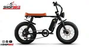 Bicicleta Elétrica Street GO S12 Aro 20 Tourney 7v Preto