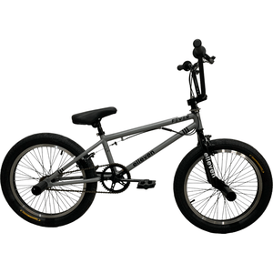 Bicicleta Elleven Fever BMX Aro 20 Cinza e Preto