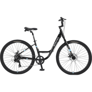 Bicicleta Elleven New Breezy Aro 27,5 Tourney 7v Preto e Azul e Marrom