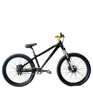 Bicicleta Gios Jump Single Aro 26 Preto e Dourado - Seminova ㅤㅤㅤㅤ