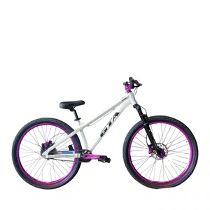 Bicicleta Gta Gravity Freeride Aro 26 Branca Roxaㅤㅤㅤㅤㅤㅤ