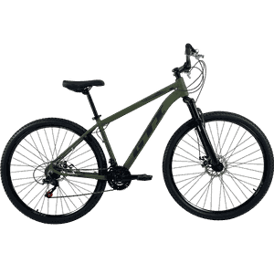 Bicicleta GTI Roma Aro 29 Shimano 21v Verde Militarㅤㅤㅤ