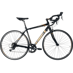 Bicicleta Like R2 Aro 700 Claris 16v Preto e Dourado - Seminova