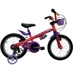 Bicicleta Nathor Lady 2 Aro 16 Rosa e Roxo