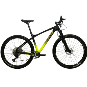 Bicicleta Oggi Agile Sport Aro 29 Deore 12v Preto e Amarelo - Seminova