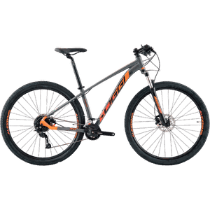 Bicicleta Oggi Big Wheel 7.0 Aro 29 Alivio 18v 2022 Grafite e Laranja e Preto