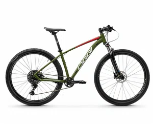 Bicicleta Oggi Big Wheel 7.1 Aro 29 Cues 10v 2026 Verde, Vermelho e Cinza