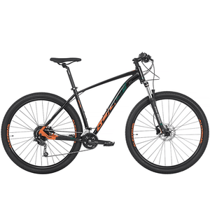 Bicicleta Oggi Big Wheel 7.1 Aro 29 Deore 18v 2022 Preto e Laranja e Verde