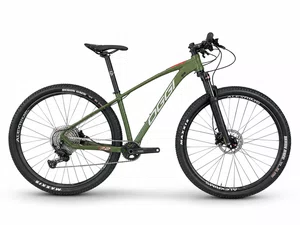 Bicicleta Oggi Big Wheel 7.2 A29 Deore 12v 2026 Verde/Vermelho/Cinza
