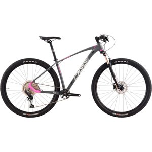 Bicicleta Oggi Big Wheel 7.2 Aro 29 Deore 12v 2024 Grafite e Rosa e Cinza
