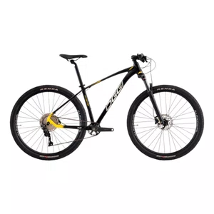 Bicicleta Oggi Big Wheel 7.2 Aro 29 Deore 12v 2024 Preto e Amarelo e Cinza