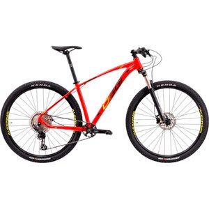 Bicicleta Oggi Big Wheel 7.2 Aro 29 Shimano Deore 11v 2022 Vermelho e Preto e Amarelo