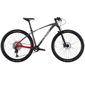 Bicicleta Oggi Big Wheel 7.4 SLX 12v Grafite e Vermelho Cinza