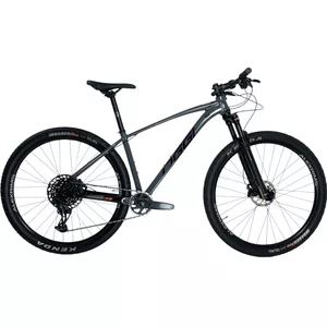 Bicicleta Oggi Big Wheel 7.5 Aro 29 GX 12v Grafite e Preto e Laranja