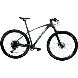 Bicicleta Oggi Big Wheel 7.5 Aro 29 GX/XCR ED LTD GX 12v Grafite e Preto e Amarelo Bicicleta Oggi Big Wheel 7.5 Aro 29 GX/XCR ED LTD GX 12v Grafite e Preto e Amarelo