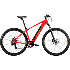 Bicicleta Oggi Big Wheel 8.0 Acera 8v Vermelho e Dourado