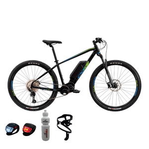 Bicicleta Oggi Big Wheel 8.3 Aro 29 Deore 11v 2022 Preto e Verde e Azul