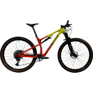 Bicicleta Oggi Cattura Pro Aro 29 GX 12v Amarelo e Vermelho - Seminova