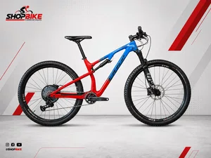 Bicicleta Oggi Cattura Pro T-17 Aro 29 GX 12V Vermelho e Azul - Seminova