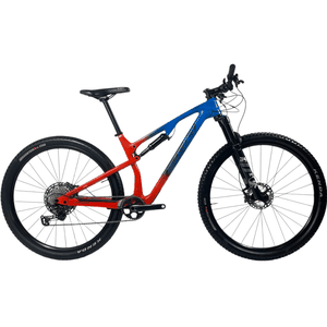 Bicicleta Oggi Cattura Pro T-20 Aro 29 XT 12V Vermelho e Azul - Seminova